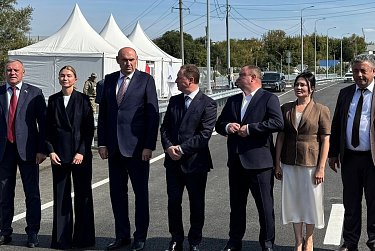 В Оренбурге открыт мост через Сакмару